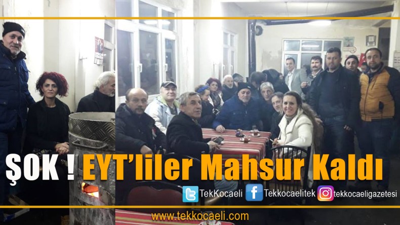 EYT’liler Samsun’da Mahsur Kaldı