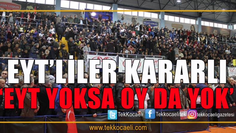 EYT’liler Kararlı; ‘Kazanılmış Haklarımızı İstiyoruz’