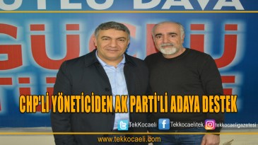 CHP’li yöneticiden Hamza Şayir’e destek