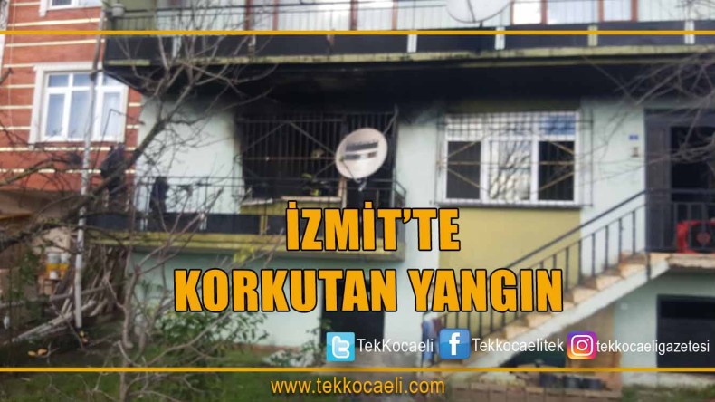 İzmit’te Yangın