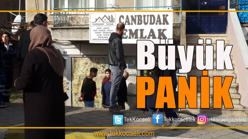 Gölcük’te Korkutan Yangın