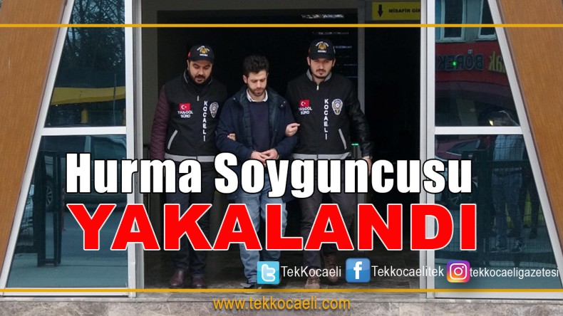 Hurma Soyguncusu Yakalandı