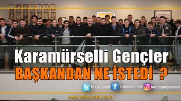 Yıldırım, Karamürselspor’lu Gençlerle Buluştu
