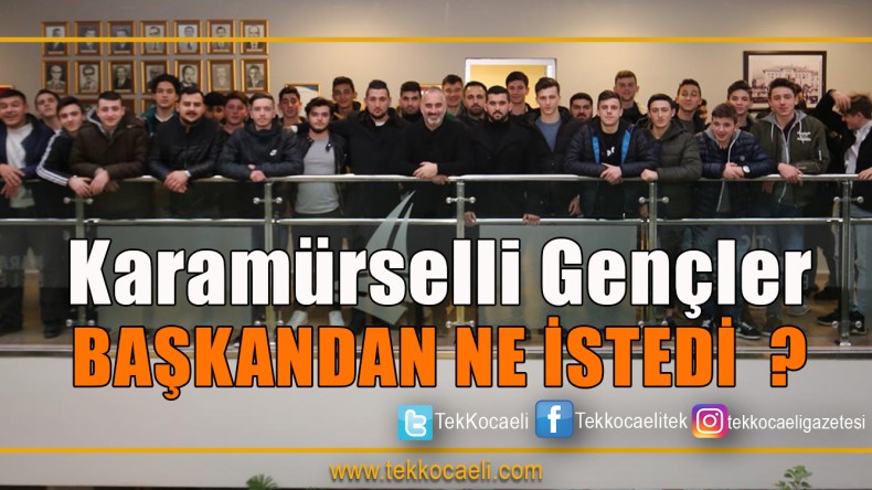 Yıldırım, Karamürselspor’lu Gençlerle Buluştu