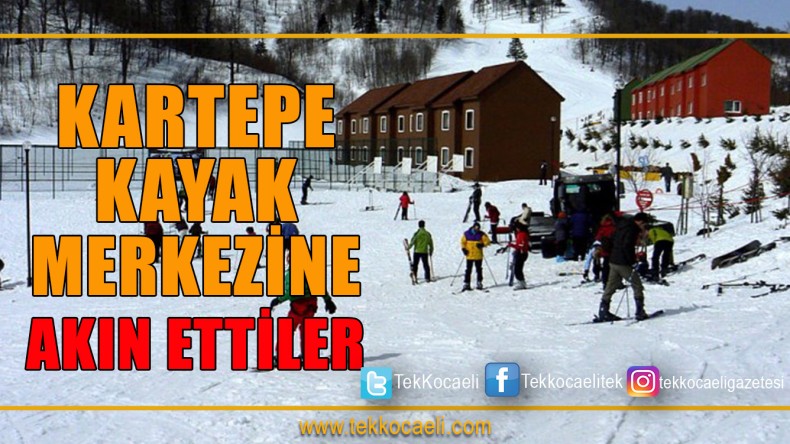 Kayak Merkezine Ziyaretçi Akını