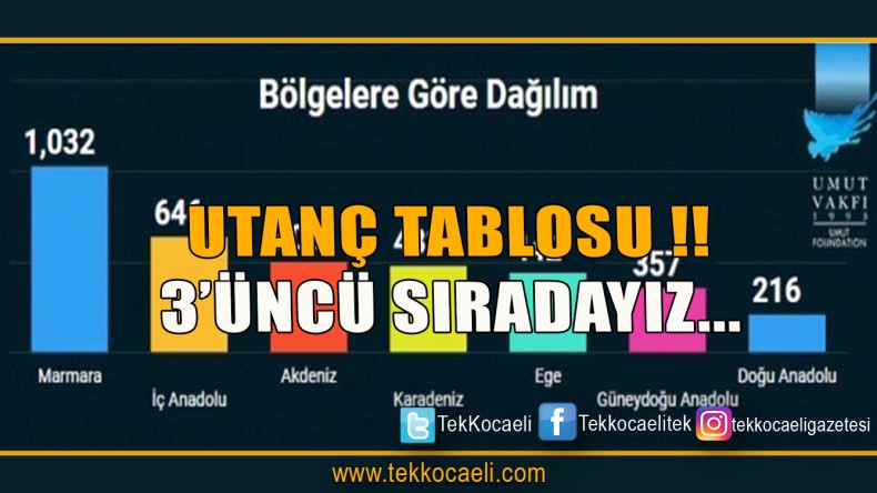 Şiddette 3’üncü Olduk