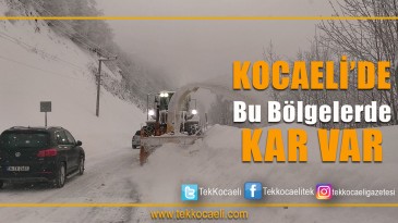 Bu Bölgelerde Kar Var