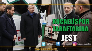 Büyükakın’dan Kocaelispor’a Jest