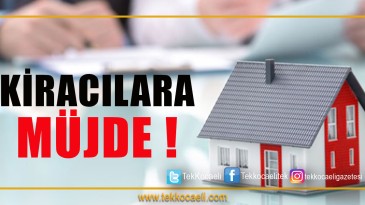Kiracılara Güzel Haber