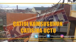 Şiddetli Rüzgara Dayanamadı