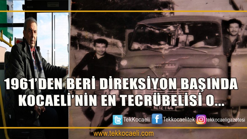 En tecrübeli şoföre Büyükşehir’den plaket