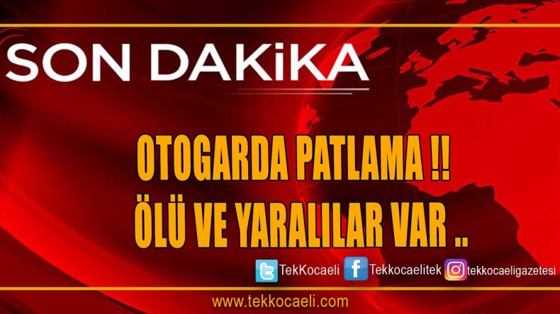 Otogarda Patlama