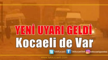 Kocaelililer Bu Uyarıya Dikkat