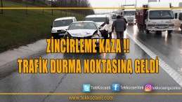 Zincirleme kaza: Trafik Durma Noktasında
