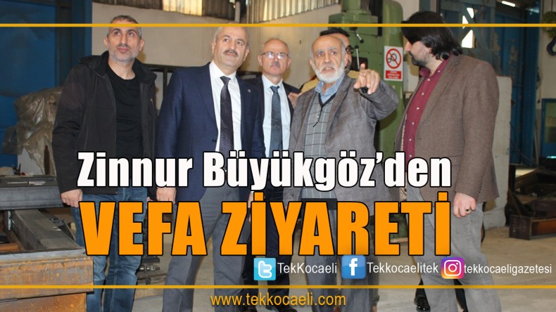 Zinnur Büyükgöz Pembegüllü’yü Ziyaret Etti