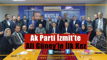 Ak Parti İzmit’te İlk Toplantı