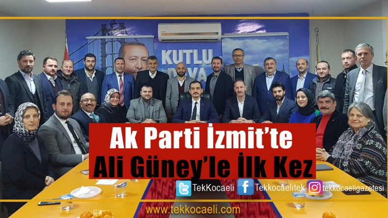 Ak Parti İzmit’te İlk Toplantı