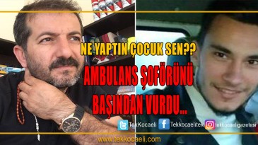 Annesine Cinsel Saldırıyla Suçladığı Ambulans Şoförünü Öldürdü