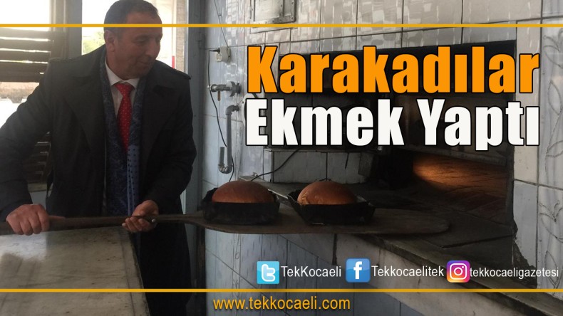 Başkan Adayı Ekmek Yaptı