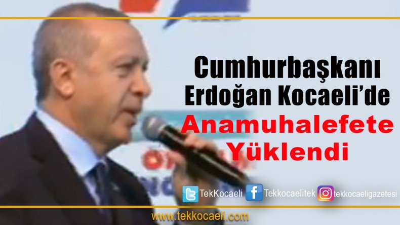Cumhurbaşkanı Erdoğan Kocaeli’den Seslendi