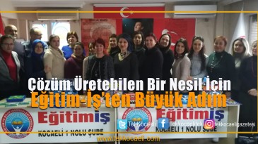 Eğitim İş Kocaeli 1 Nolu Şubeden Zeka Oyunları Kursu