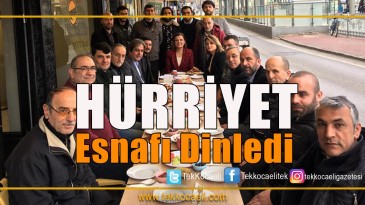 Hürriyet, Paşa’da Esnafı Dinledi