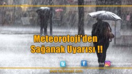 Meteoroloji’den Uyarı