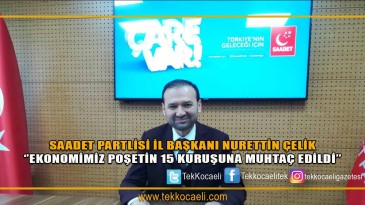 EKONOMİMİZ POŞETİN 15 KURUŞUNA MUHTAÇ EDİLDİ