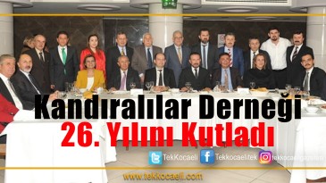 Siyaset Kandıralılar Derneği’nin Yemeğinde Buluştu