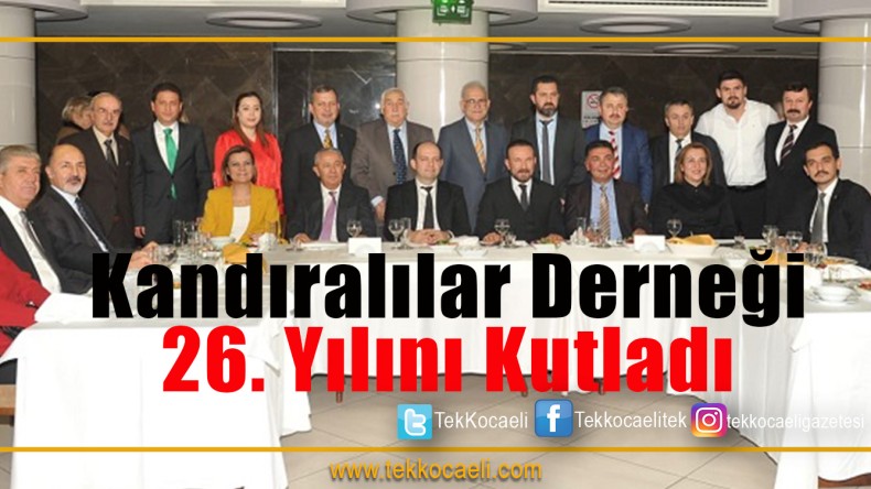 Siyaset Kandıralılar Derneği’nin Yemeğinde Buluştu