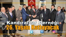 Kandıralılar 26. Şeref Yılını Kutlayacak