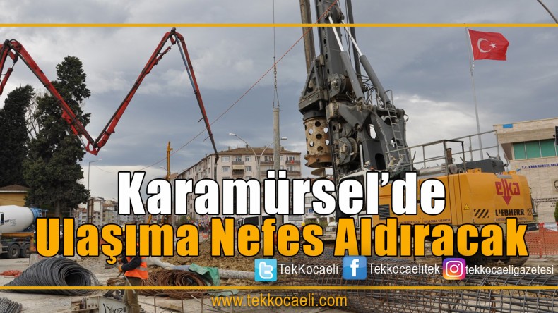 Karamürsel Kent Merkezinde Ulaşım Rahatlayacak