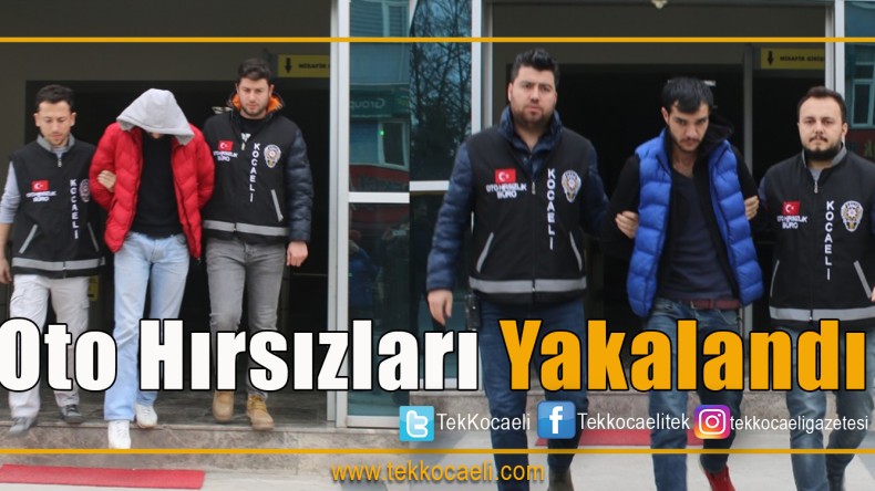 Oto Hırsızları Yakalandı