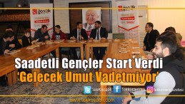 Saadetli Gençler Yeşilova’dan Start Verdi