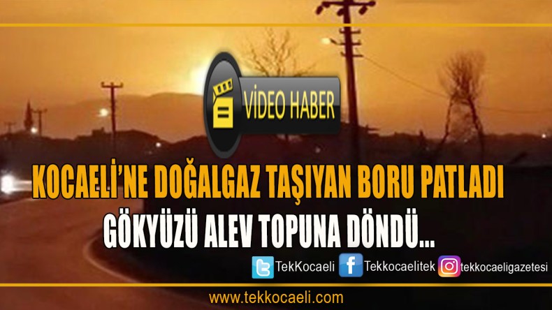 Alevler Gökyüzünü Kapladı