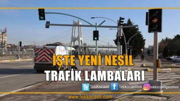Yeni nesil trafik lambaları kural ihlallerine dur diyecek