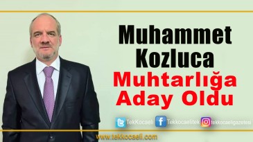 Yeniköy Merkez Mahallesi Muhtarlığına Aday Oldu