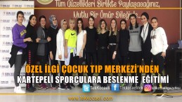 Kartepeli Sporculara Beslenme İle İlgili Bilgilendirme Yapıldı