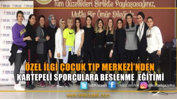 Kartepeli Sporculara Beslenme İle İlgili Bilgilendirme Yapıldı