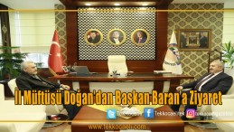 İl Müftüsü Doğan’dan Başkan Baran’a Ziyaret