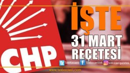 31 Mart Seçimlerinin Galibiyet Reçetesini Anlattı