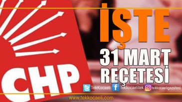 31 Mart Seçimlerinin Galibiyet Reçetesini Anlattı