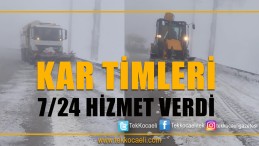 Yüksek Kesimlerde Kar Yağışı Etkili Oldu