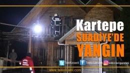Suadiye’de Korkutan Yangın