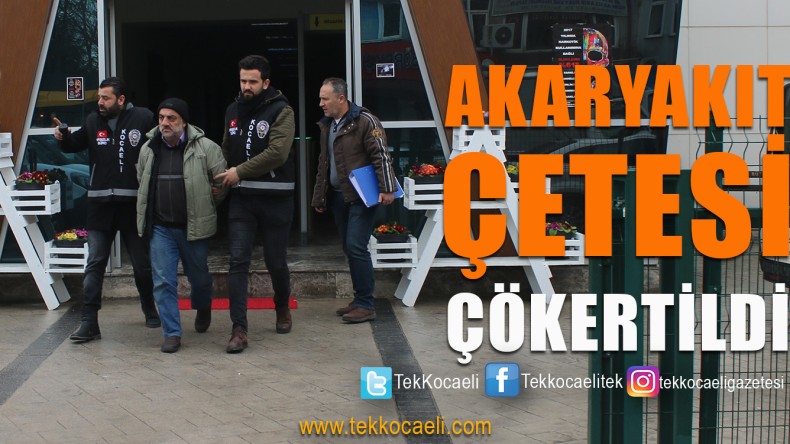 Akaryakıt Soyguncularına Darbe