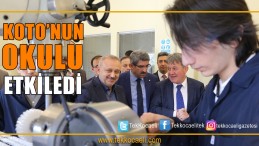 KOTO’ya ve Okuluna Tebrik