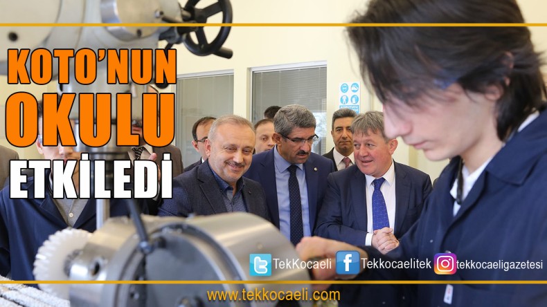 KOTO’ya ve Okuluna Tebrik