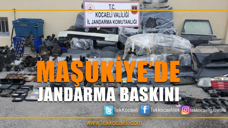 Yasa Dışı Yoldan Otomobil Parçası Soktu