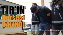 Dorse Hırsızı Yakalandı