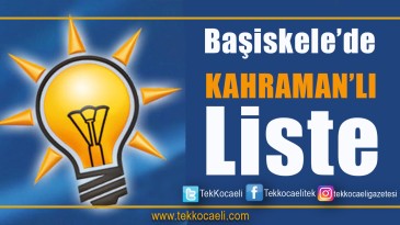 İşte Ak Parti Başiskele Listesi